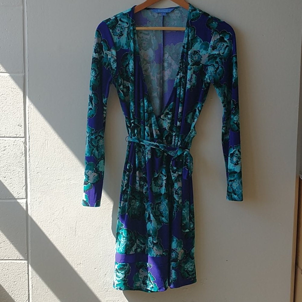 Simply Vera Vera Wang floral wrap dress